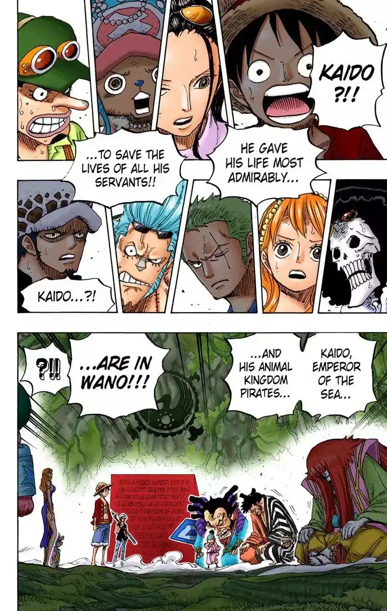 One Piece - Digital Colored Comics Chapter 818 14